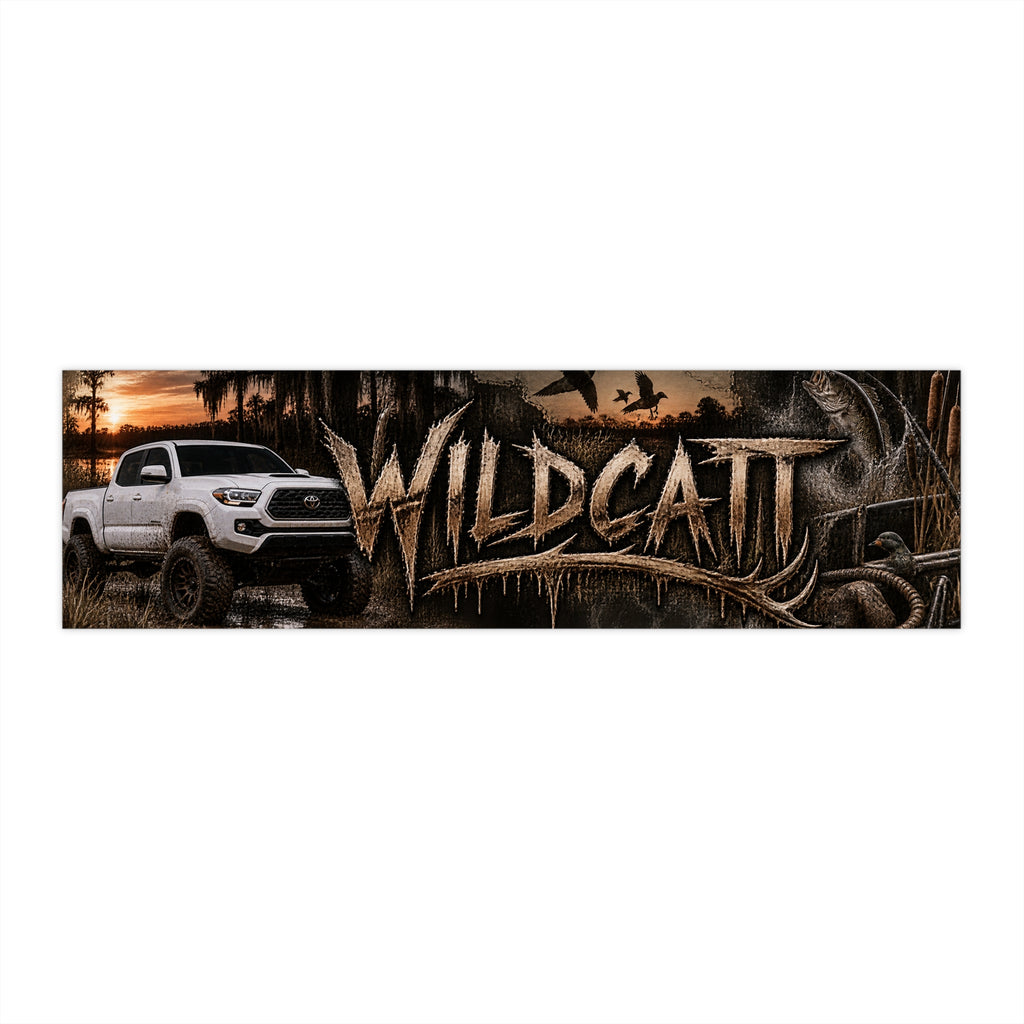 Wildcatt Taco Bumper Sticker