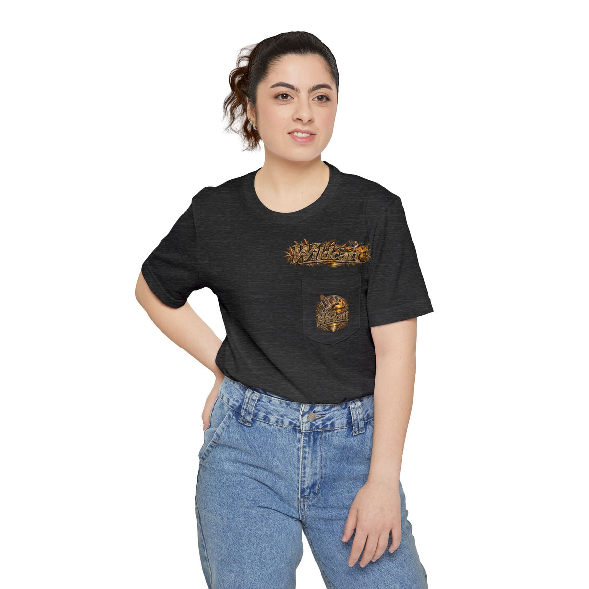 Wildcat Fishing Graphic Pocket T-Shirt