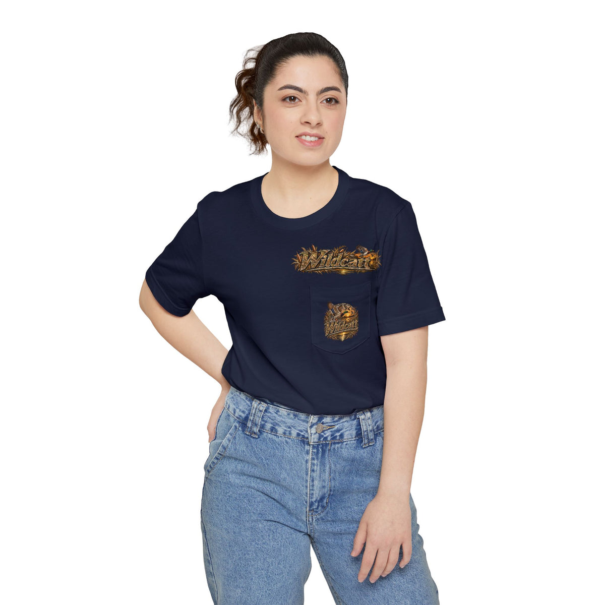 Wildcat Fishing Graphic Pocket T-Shirt