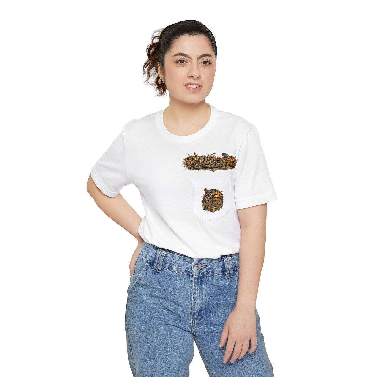 Wildcat Fishing Graphic Pocket T-Shirt